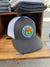 MAGO Logo SnapBack Hat Grey and White